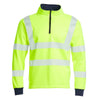 Blackrock Hi-Vis 1/4 Zip Up Sweatshirt